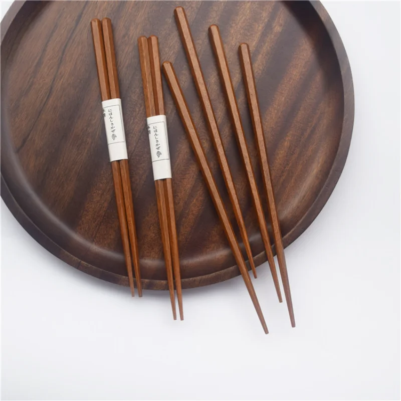 Bamboo Cutlery Travel - Ev katı ahşap çubuklarını japon yaratıcı