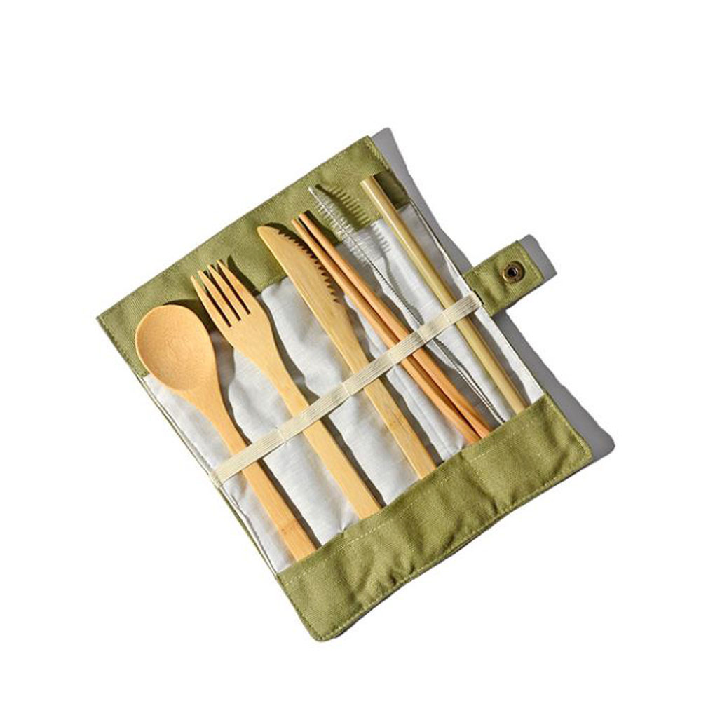 Yeniden kullanılabilir Bambu ç - Bamboo Cutlery Travel incelemesi ve fiyatı