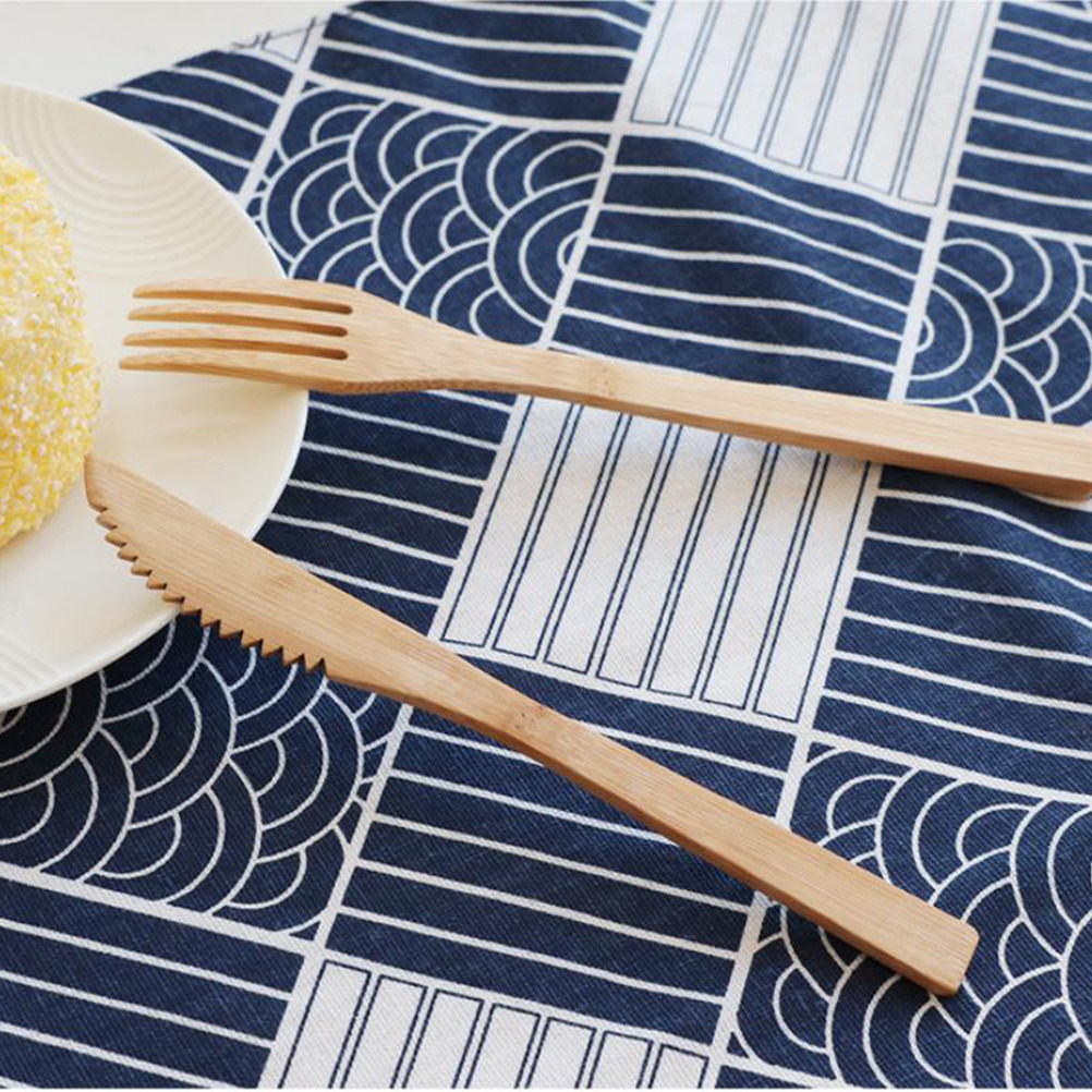 6 Parça Bambu Çatal Bıçak Seti - Bamboo Cutlery Travel incelemesi ve fiyatı