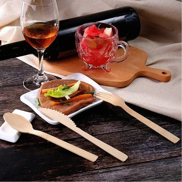 Yeniden Kullanılabilir Bambu S - Bamboo Cutlery Travel incelemesi ve fiyatı