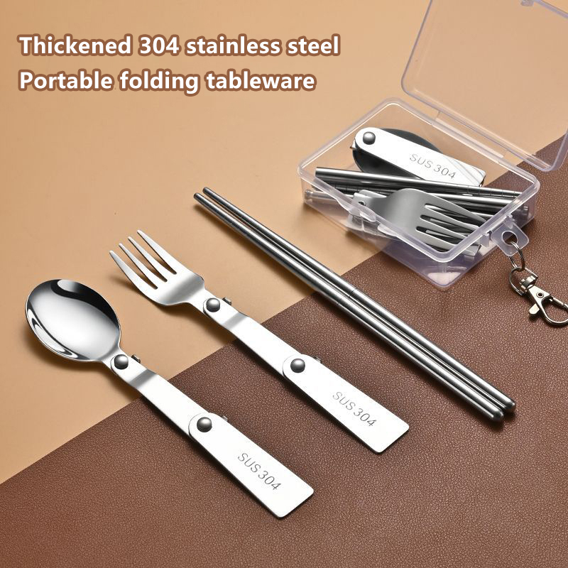 1 adet/3 adet paslanmaz çelik  - Bamboo Cutlery Travel incelemesi ve fiyatı
